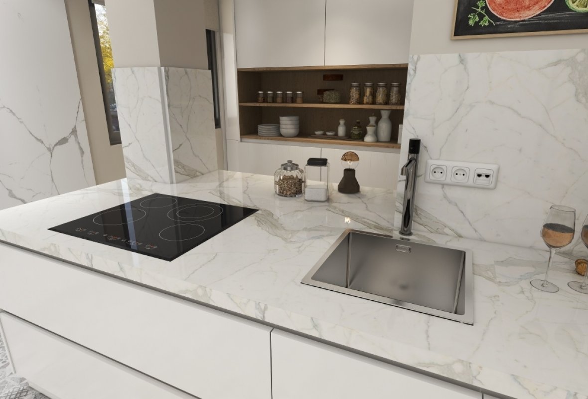 Mermer Mutfak Tezgahı
